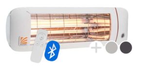 Infrarot Heizstrahler TX2000 SMART COMFORT “White-Glare 2.0” inkl. Handsender und App-Steuerung