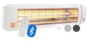 Infrarot Heizstrahler TX2800 SMART COMFORT “White-Glare 2.0” inkl. Handsender und App-Steuerung